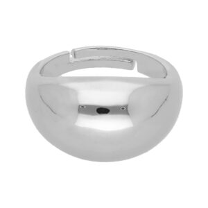 Anillo grueso plata