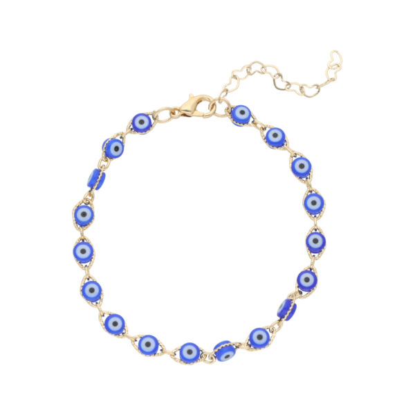 Pulsera ojo turco azul