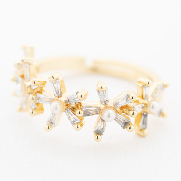 Anillo 5 flores