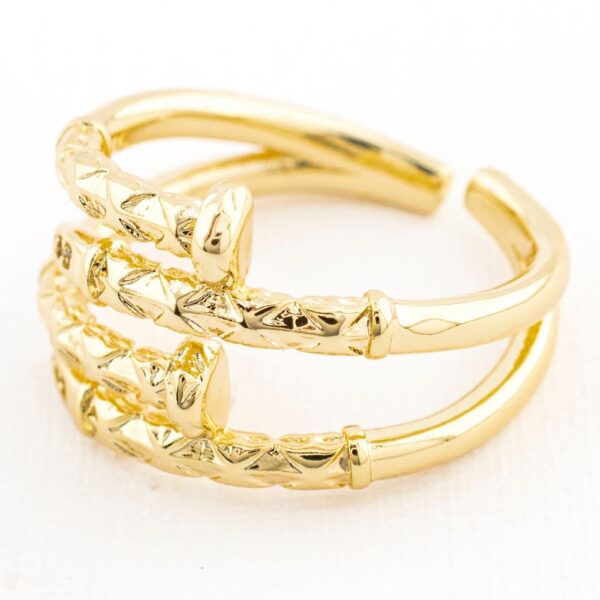 Anillo 4 lineas gruesas