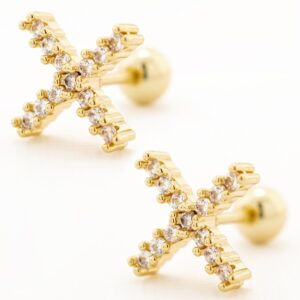 Broquel cruz cristal