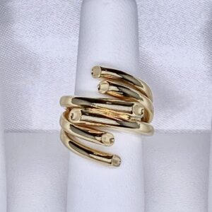 Anillo lineas cruzadas