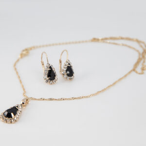 Juego negro zirconia