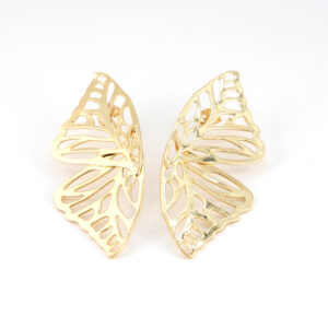 Arete ala de mariposa