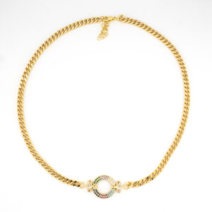 Collar circulo colores