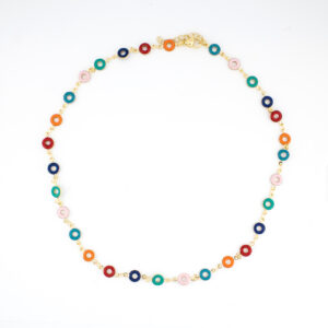 Collar donas de colores
