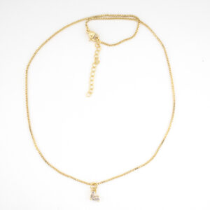 Collar corazón cristal