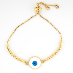 Pulsera ojo turco azul