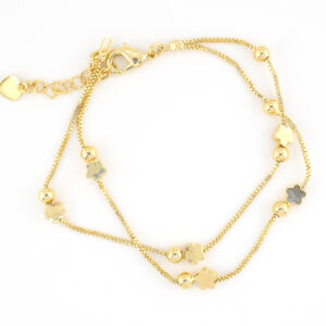 Pulsera doble flor