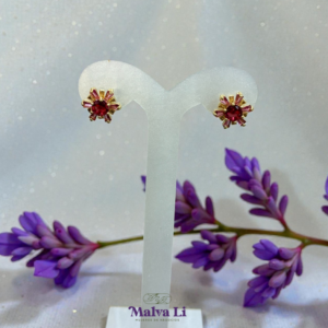 Arete cristales rosas