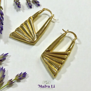 Arete abanico grande