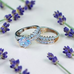 Anillo rodio cristales