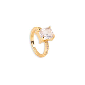 anillo piedra lisa