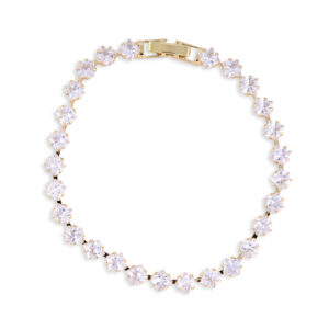 pulsera piedras blanca