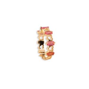 Anillo Rosa Corazones