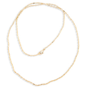 Cadena Corte Diamantado Gold