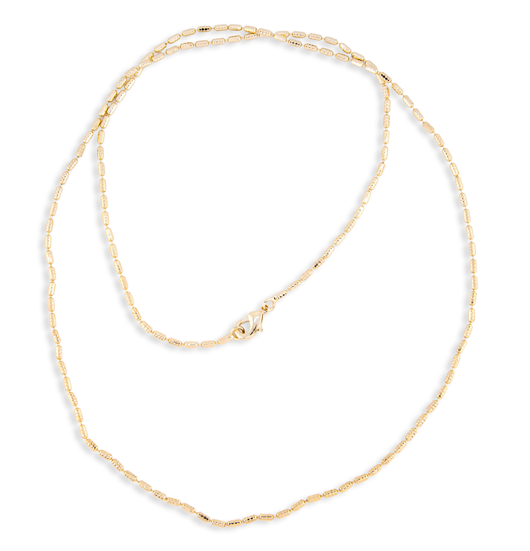 Cadena Corte Diamantado Gold