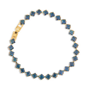 Pulsera cristales azul