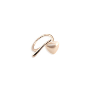 anillo triangulo perla
