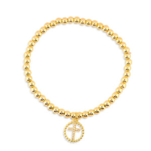pulsera dije cruz