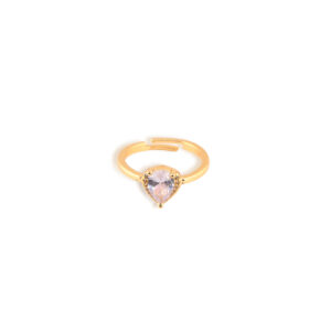 Anillo piedra gota