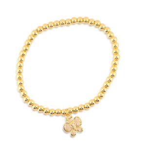 Pulsera dije mariposa